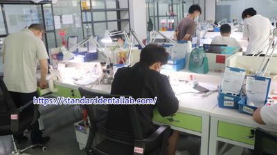 Standard Dental Lab Co., Limited linha de produção do fabricante