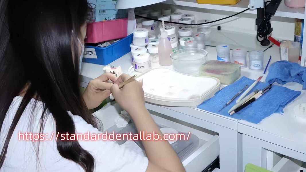 Standard Dental Lab Co., Limited linha de produção do fabricante