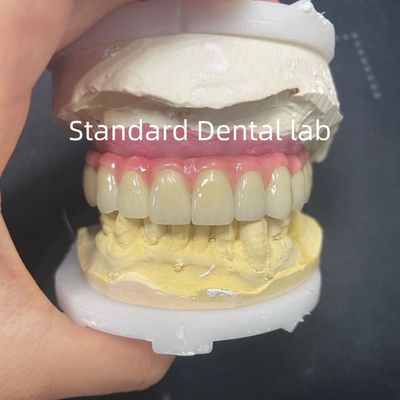 comprar Ponte Malo Hibrida Zirconia All On Four / Six Zirconia Implantação Ponte Bar Titânio fabricação em linha