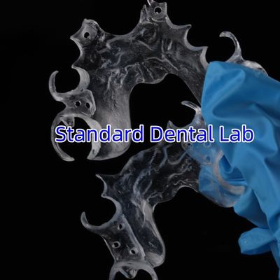 Quadro claro Acrílico Metal Quadros de Dentes Parciais Alta Estética Laboratório odontológico da China