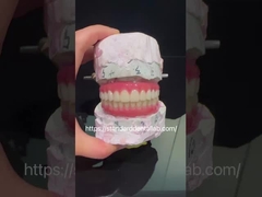 Profissional Alta Estética Porcelana Todos em 4 Implantes Dentários de Ponte de Circônio