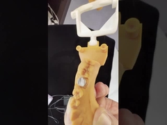 Coroa de zircônio de contorno completo / alta estética natural personalizada de assistite zircônio ponte dental