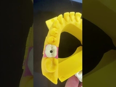 Coroa de implante dentário retido por parafuso/coroa de PFM dentário com modelo de impressão 3D